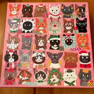 galison FESTIVE FURBALLS puzzle